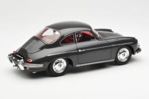 Porsche 356B 2000 GS Carrera 2 Grijs GT Spirit 1:18 GT793 Hars — afbeelding 2 van 6