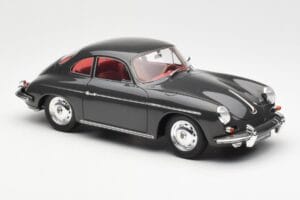 Porsche 356B 2000 GS Carrera 2 Grijs GT Spirit 1:18 GT793 Hars — afbeelding 4 van 6