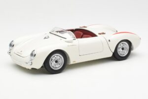 Porsche 550 Spyder 70 Jaar Editie Wit Schuco 1:18 450033300