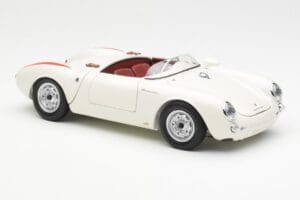 Porsche 550 Spyder 70 Jaar Editie Wit Schuco 1:18 450033300 Metaal — afbeelding 6 van 8