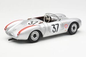 Porsche 550 RS Spyder #37 H. Polensky / R. von Frankenberg 24 Hours of Le Mans 1955 Schuco 1:18 450033400 Metaal — afbeelding 3 van 8