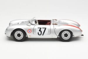 Porsche 550 RS Spyder #37 H. Polensky / R. von Frankenberg 24 Hours of Le Mans 1955 Schuco 1:18 450033400 Metaal — afbeelding 4 van 8
