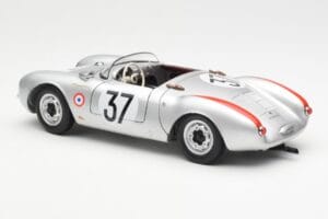 Porsche 550 RS Spyder #37 H. Polensky / R. von Frankenberg 24 Hours of Le Mans 1955 Schuco 1:18 450033400 Metaal — afbeelding 7 van 8