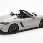 Porsche 718 Spyder Crayon Grijs GT Spirit 1:18 GT436 - image 2 of 6
