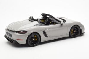 Porsche 718 Spyder Crayon Grijs GT Spirit 1:18 GT436 Hars — afbeelding 2 van 6