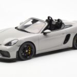 Porsche 718 Spyder Crayon Grijs GT Spirit 1:18 GT436