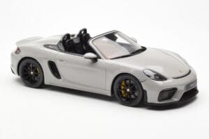 Porsche 718 Spyder Crayon Grijs GT Spirit 1:18 GT436 Hars — afbeelding 4 van 6
