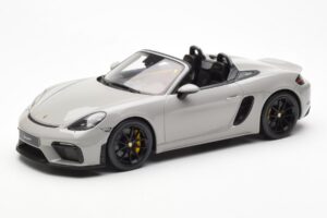 Porsche 718 Spyder Crayon Grijs GT Spirit 1:18 GT436
