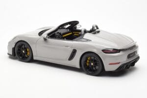 Porsche 718 Spyder Crayon Grijs GT Spirit 1:18 GT436 Hars — afbeelding 5 van 6
