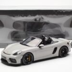 Porsche 718 Spyder Crayon Grijs GT Spirit 1:18 GT436 - image 6 of 6