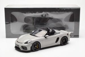 Porsche 718 Spyder Crayon Grijs GT Spirit 1:18 GT436 Hars — afbeelding 6 van 6