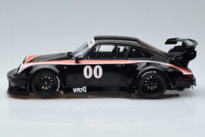Porsche 911 930 RWB Yaju Zwart GT Spirit 1:18 GT413 Hars — afbeelding 3 van 6