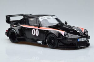 Porsche 911 930 RWB Yaju Zwart GT Spirit 1:18 GT413 Hars — afbeelding 4 van 6