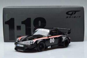 Porsche 911 930 RWB Yaju Zwart GT Spirit 1:18 GT413 Hars — afbeelding 6 van 6