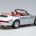 Porsche 911 964 Carrera 2 Cabriolet Zilver Norev 1:18 187330 Metaal - image 3 of 7