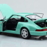 Porsche 911 964 Carrera 2 Mint Groen Norev 1:18 - image 3 of 8