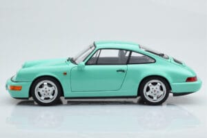 Porsche 911 964 Carrera 2 Mint Groen Norev 1:18 187327 Metaal — afbeelding 5 van 8
