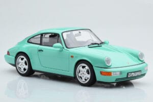 Porsche 911 964 Carrera 2 Mint Groen Norev 1:18 187327 Metaal — afbeelding 6 van 8