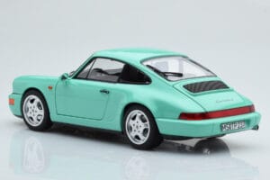 Porsche 911 964 Carrera 2 Mint Groen Norev 1:18 187327 Metaal — afbeelding 7 van 8