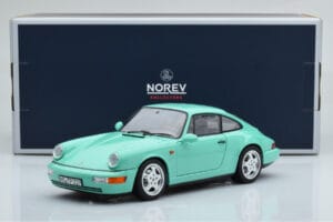 Porsche 911 964 Carrera 2 Mint Groen Norev 1:18 187327 Metaal — afbeelding 8 van 8