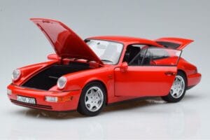 Porsche 911 964 Carrera 2 Rood Norev 1:18 187320 Metaal — afbeelding 2 van 7