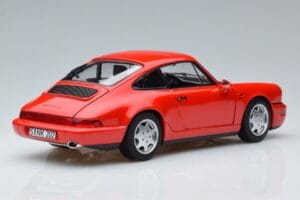 Porsche 911 964 Carrera 2 Rood Norev 1:18 187320 Metaal — afbeelding 3 van 7
