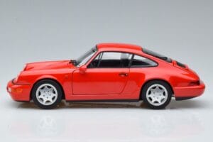 Porsche 911 964 Carrera 2 Rood Norev 1:18 187320 Metaal — afbeelding 4 van 7