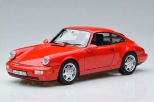 Porsche 911 964 Carrera 2 Rood Norev 1:18 187320 Metaal