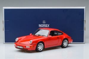 Porsche 911 964 Carrera 2 Rood Norev 1:18 187320 Metaal — afbeelding 7 van 7