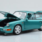Porsche 911 964 Carrera 2 Wimbledon Groen Norev 1:18 - image 2 of 8