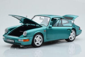 Porsche 911 964 Carrera 2 Wimbledon Groen Norev 1:18 187329 Metaal — afbeelding 2 van 8