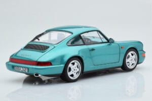 Porsche 911 964 Carrera 2 Wimbledon Groen Norev 1:18 187329 Metaal — afbeelding 4 van 8