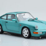 Porsche 911 964 Carrera 2 Wimbledon Groen Norev 1:18 - image 6 of 8
