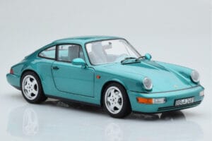 Porsche 911 964 Carrera 2 Wimbledon Groen Norev 1:18 187329 Metaal — afbeelding 6 van 8