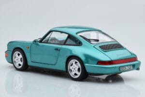 Porsche 911 964 Carrera 2 Wimbledon Groen Norev 1:18 187329 Metaal — afbeelding 7 van 8