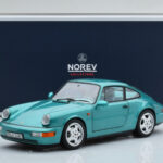Porsche 911 964 Carrera 2 Wimbledon Groen Norev 1:18 - image 8 of 8