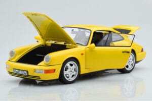 Porsche 911 964 Carrera 2 Geel Norev 1:18 187328 Metaal — afbeelding 2 van 8