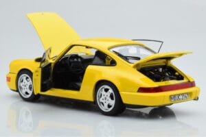 Porsche 911 964 Carrera 2 Geel Norev 1:18 187328 Metaal — afbeelding 3 van 8