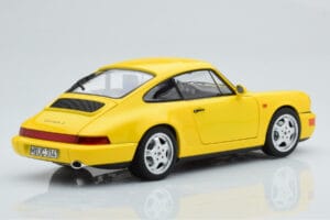 Porsche 911 964 Carrera 2 Geel Norev 1:18 187328 Metaal — afbeelding 4 van 8
