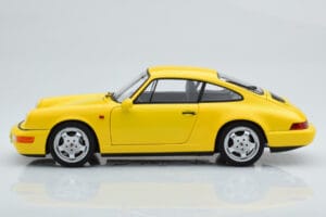 Porsche 911 964 Carrera 2 Geel Norev 1:18 187328 Metaal — afbeelding 5 van 8