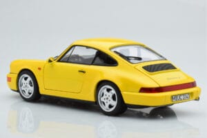Porsche 911 964 Carrera 2 Geel Norev 1:18 187328 Metaal — afbeelding 7 van 8