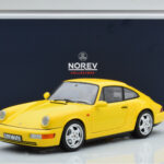 Porsche 911 964 Carrera 2 Geel Norev 1:18 - image 8 of 8