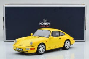 Porsche 911 964 Carrera 2 Geel Norev 1:18 187328 Metaal — afbeelding 8 van 8