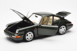 Porsche 911 964 Carrera 4 Groen Metallic Asia Exclusive Norev 1:18 187326 Metaal — afbeelding 2 van 8