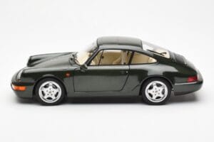Porsche 911 964 Carrera 4 Groen Metallic Asia Exclusive Norev 1:18 187326 Metaal — afbeelding 4 van 8