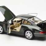 Porsche 911 964 Carrera 4 Groen Metallic Asia Exclusive Norev 1:18 - image 5 of 8
