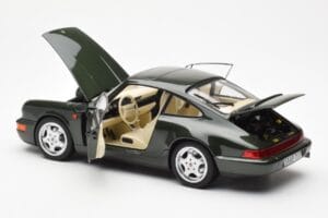 Porsche 911 964 Carrera 4 Groen Metallic Asia Exclusive Norev 1:18 187326 Metaal — afbeelding 5 van 8