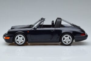 Porsche 911 964 Carrera 4 Targa Blauw Norev 1:18 187340 Metaal — afbeelding 5 van 8