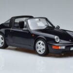 Porsche 911 964 Carrera 4 Targa Blauw Norev 1:18 187340 Metaal - image 6 of 8