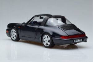 Porsche 911 964 Carrera 4 Targa Blauw Norev 1:18 187340 Metaal — afbeelding 7 van 8